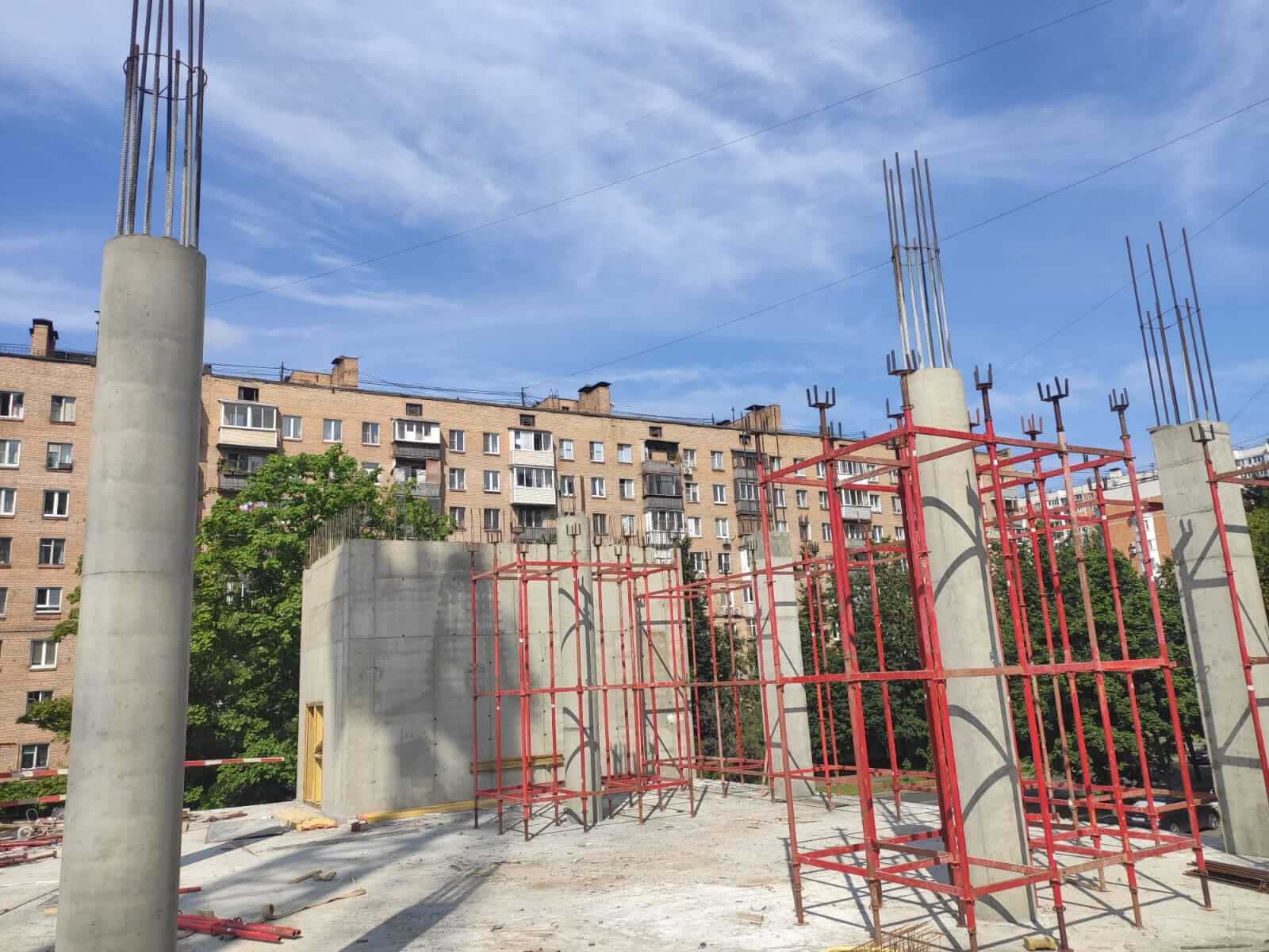 Новости со строительства комплекса Первомайский